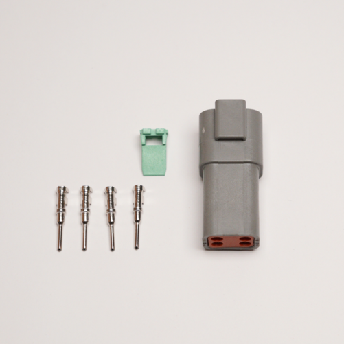 Stik 4-pin Han DT series Kvinde