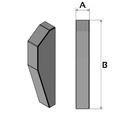Intercooler endedæksel 102x495mm