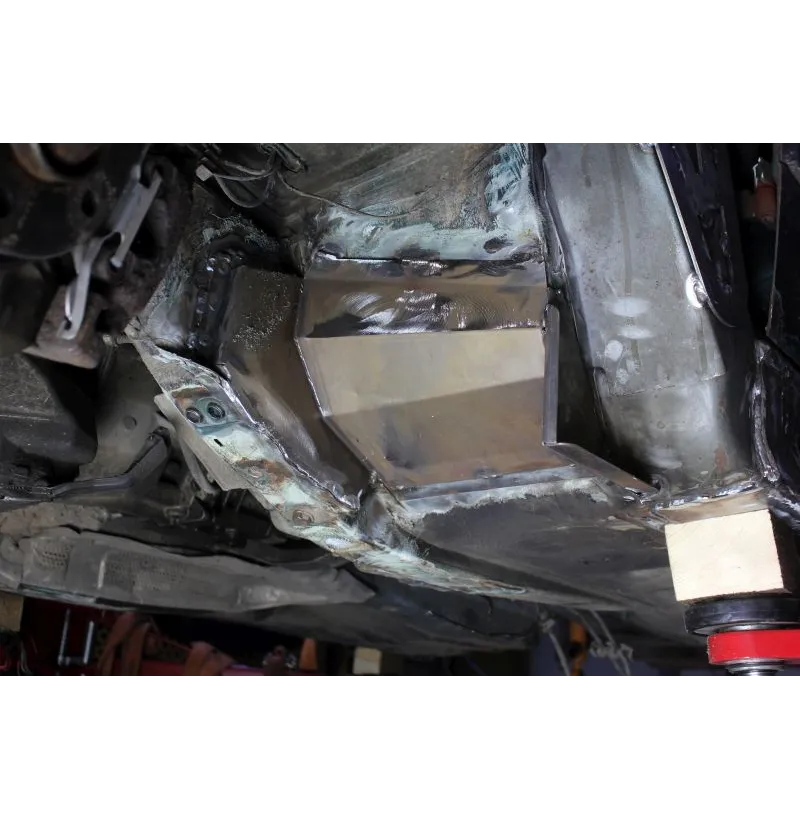 Forstærket reparationsplade til bageste styrearm BMW E36