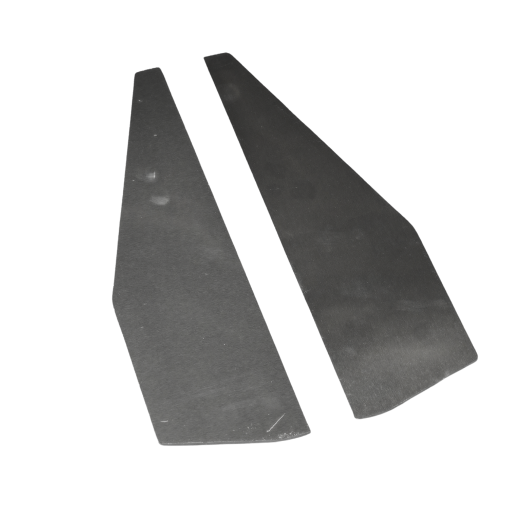 Intercooler endedæksel 90x323mm (sidedel)