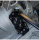 BMW E36 Compact Bagstøddæmper montering forstærkning