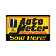 Autometer 'Sold Here' Store Front Window Cling