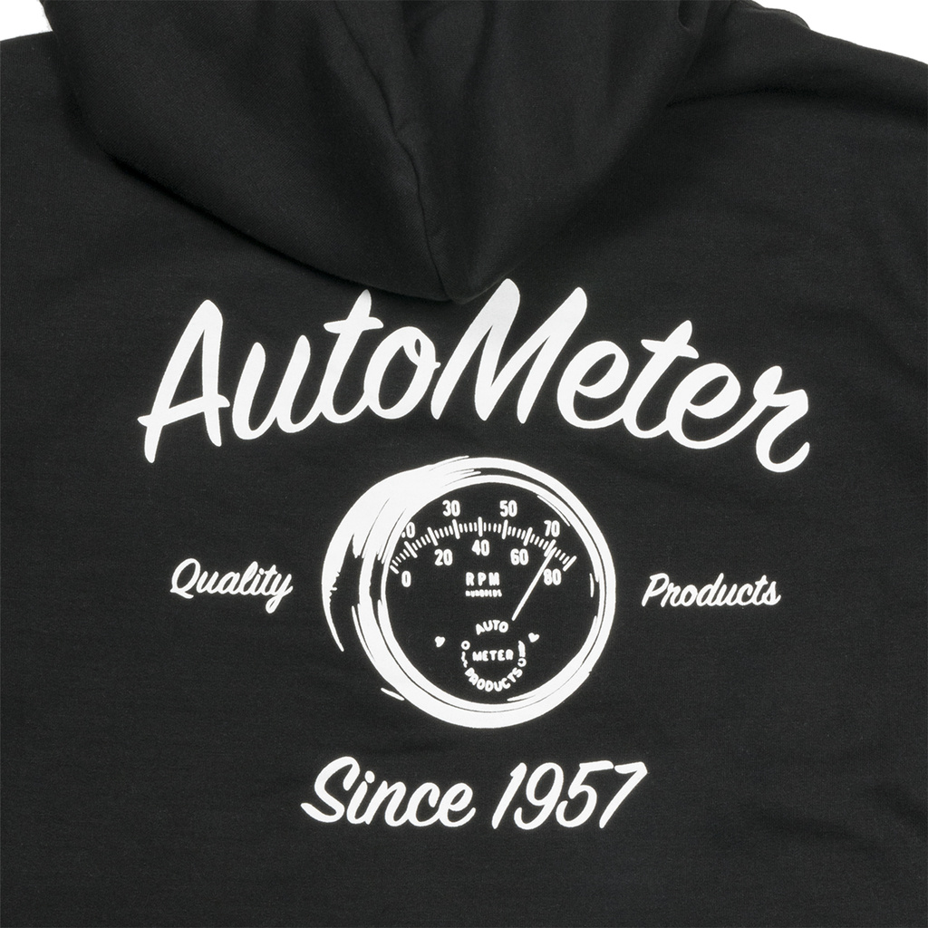 Zip Hoodie, Adult Medium, Black, 'Vintage'