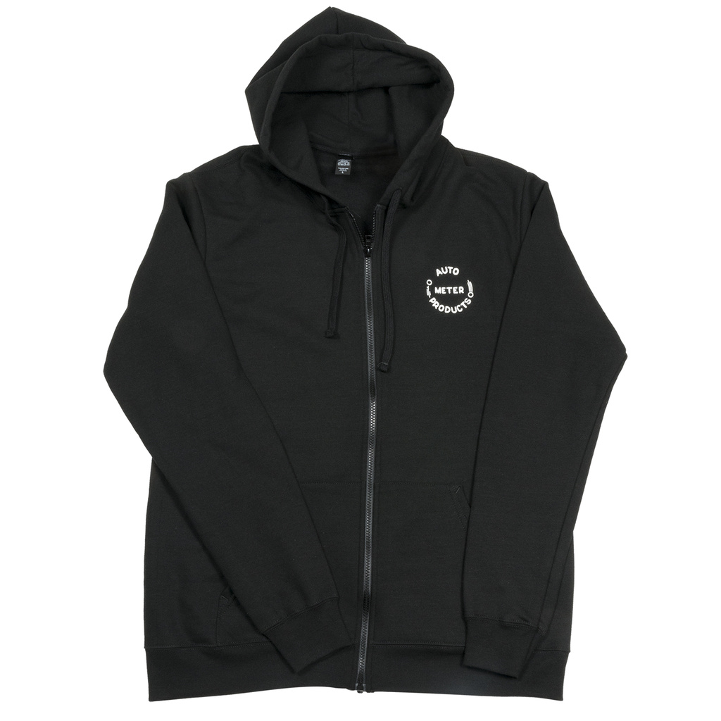 Zip Hoodie, Adult Medium, Black, 'Vintage'