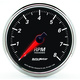 3-3/8" In-Dash Tachometer, 0-8,000 Rpm, Designer Black Ii