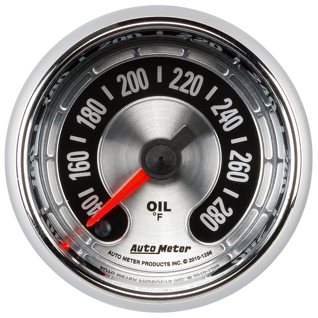 2-1/16" Oil Pressure, 140-280 °F, American Muscle