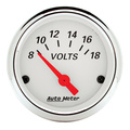 5 Pc. Gauge Kit, 3-3/8" & 2-1/16", Elec. Speedometer, Arctic White