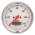5 Pc. Gauge Kit, 3-3/8" & 2-1/16", Elec. Speedometer, Arctic White