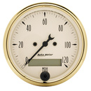 3-1/8" Speedometer, 0-120 Mph, Golden Oldies
