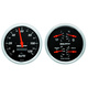 2 Pc. Gauge Kit, 5" Quad & Speedometer, 240-33 Ω, Designer Black