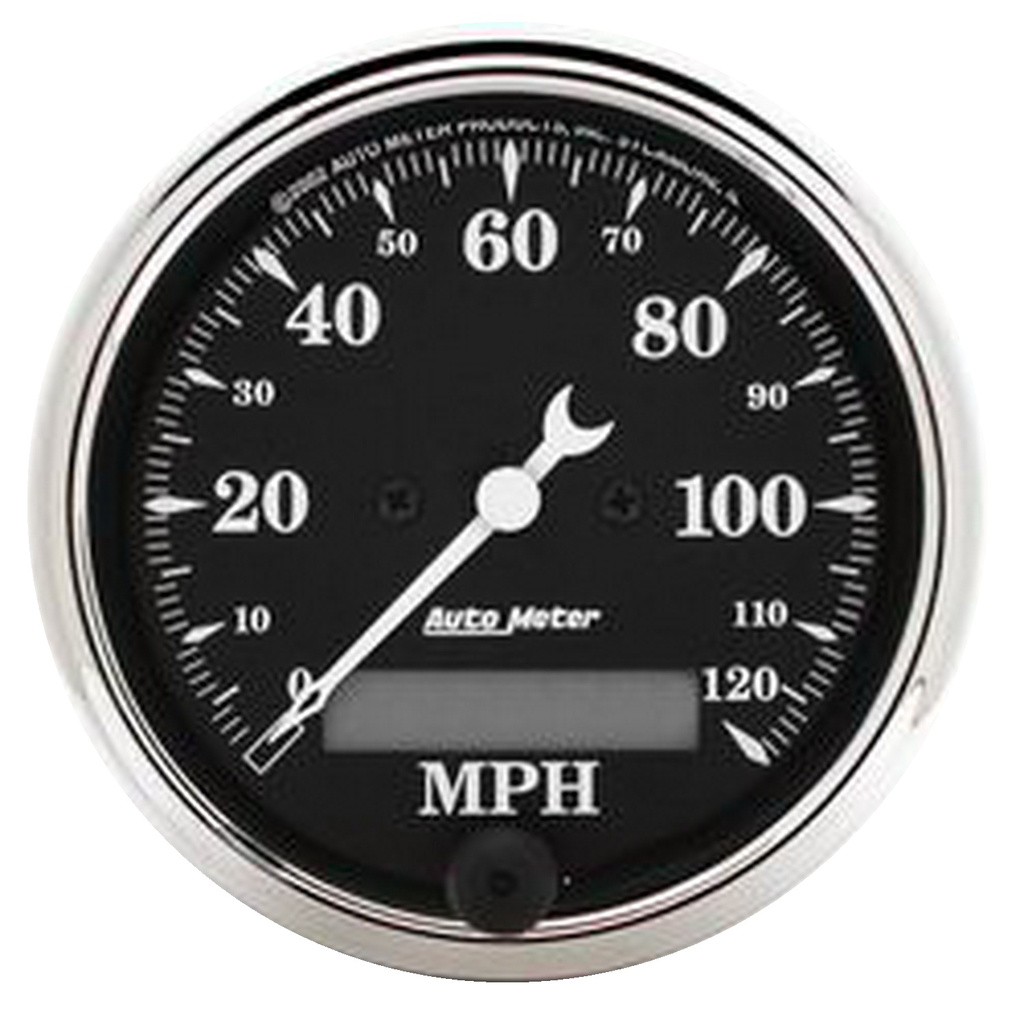 5 Gauge Direct-Fit Dash Kit, Chevy Truck 40-46, Old Tyme Black