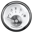 2-1/16" Oil Pressure, 0-100 Psi, Prestige Pearl
