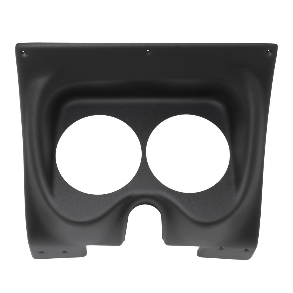 2 Gauge Direct Fit Dash Kit, Camaro/Firebird 67-68, Designer Black