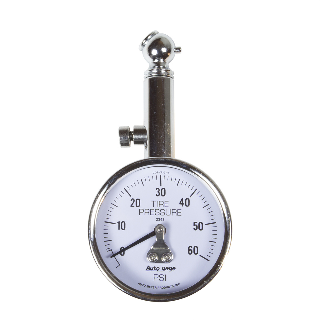 Tire Pressure, 0-60 Psi, Auto Gage
