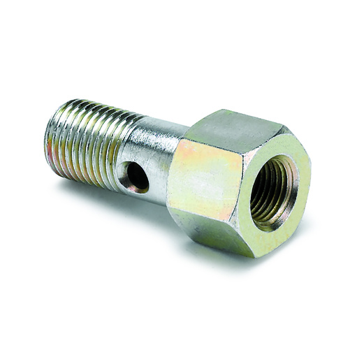 Fitting, Adapter, M12x1.25 Banjo Bolt To 1/8" Nptf Female, Fuel Pressure