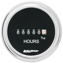 2-1/16" Hourmeter, Traditional Chrome