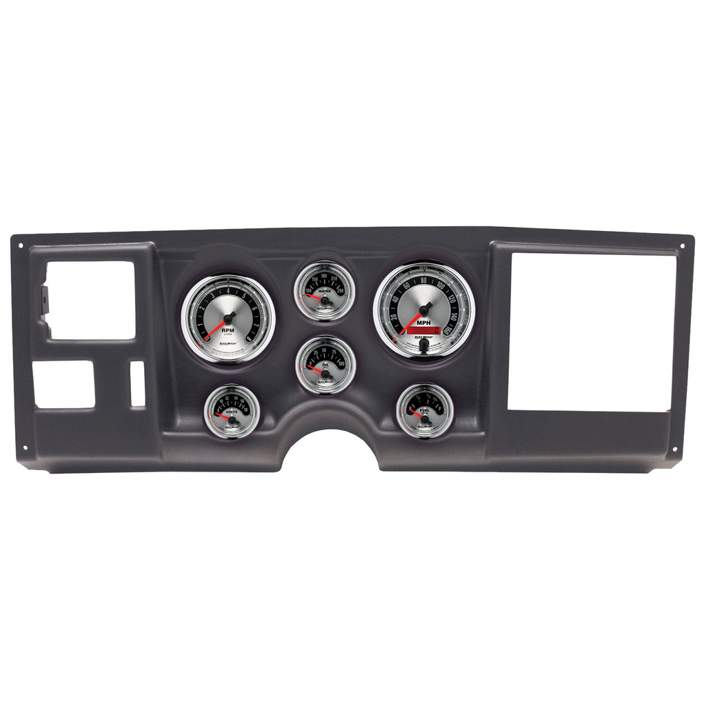6 Gauge Direct-Fit Dash Kit, Chevy/Gmc Truck 88-94, American Muscle