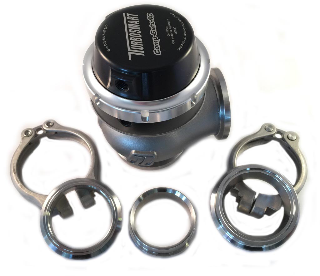 Turbosmart Comp Gate 40 (sort)