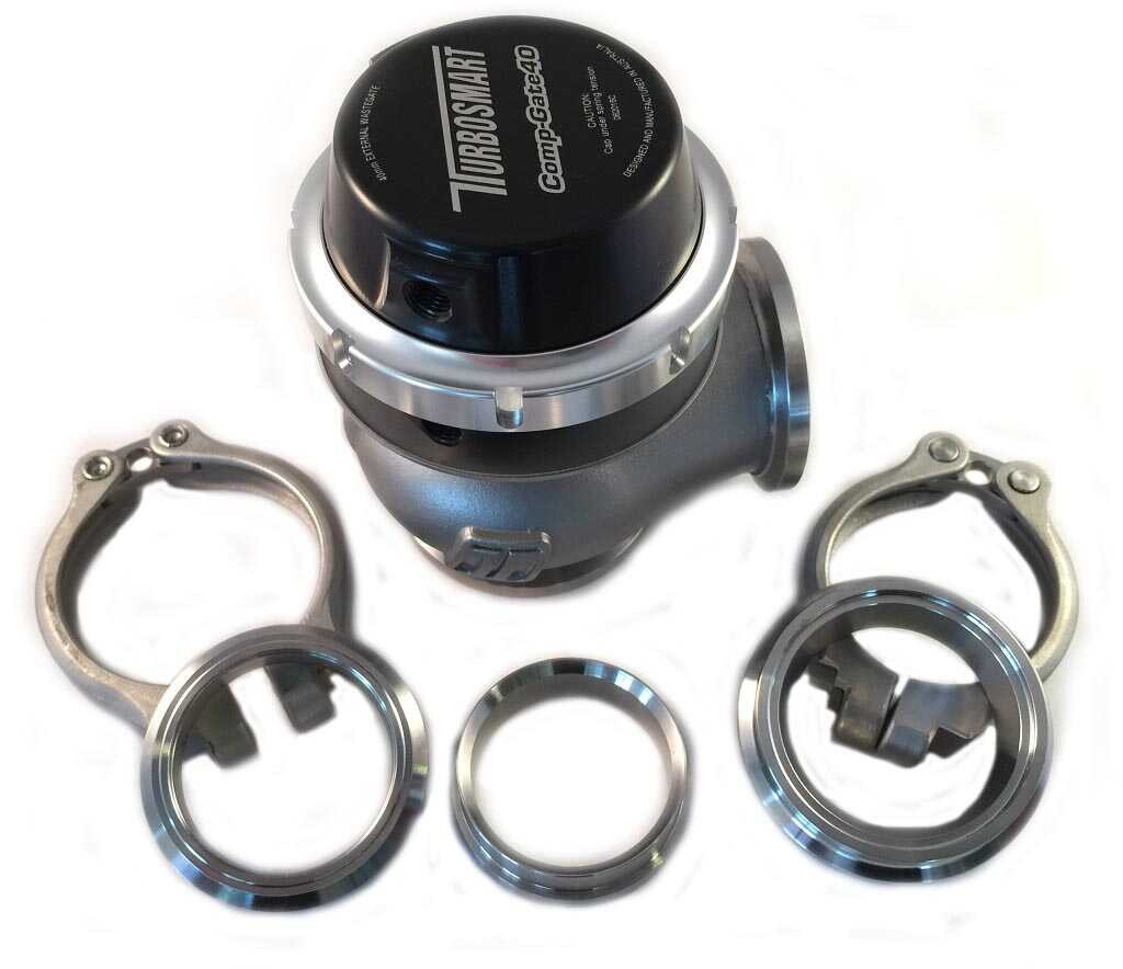 Turbosmart Comp Gate 40 (sort)