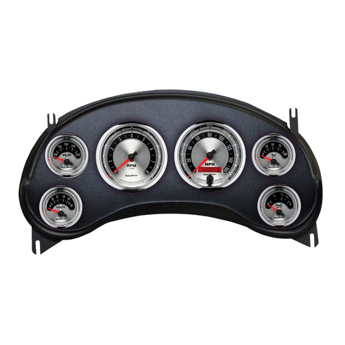 6 Gauge Direct-Fit Dash Kit, Chevy S10 Truck 98-04, American Muscle