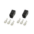 Connector, Wiring, 3 Terminal, For Elec. (Short Sweep) Gauges, Qty. 2 Connector, Wiring, 3 Terminal, For Elec. (Short Sweep) Gauges, Qty. 2