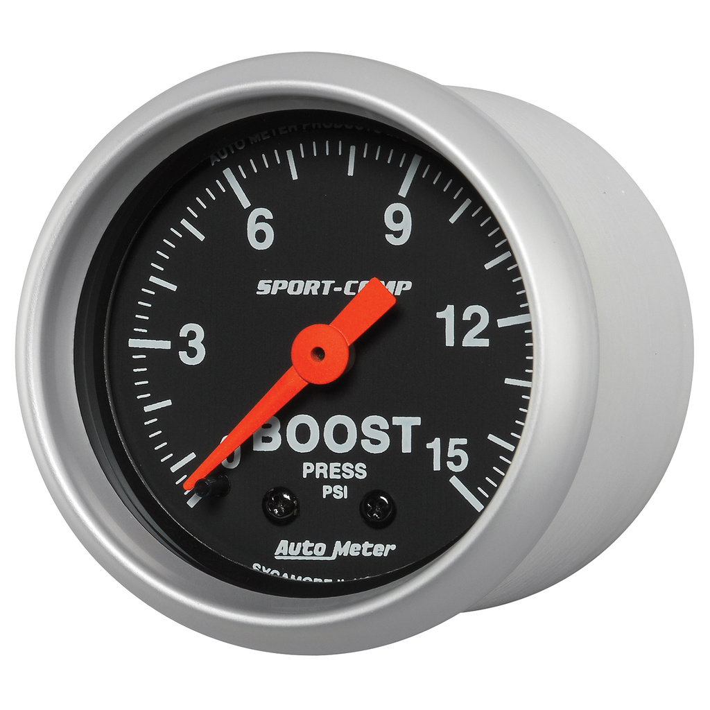 2-1/16" Boost, 0-15 Psi, Sport-Comp