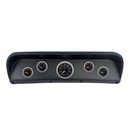 5 Gauge Direct-Fit Dash Kit, Ford F100 67-72, Chrono Chrome