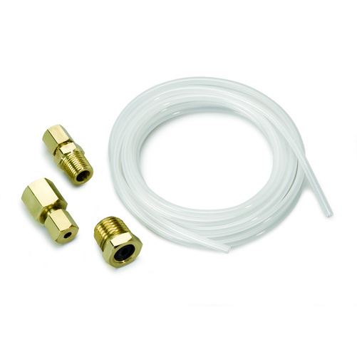 Tubing, Nylon, 1/8", 10ft. Length, Incl. 1/8" Nptf Brass Compression Fittings