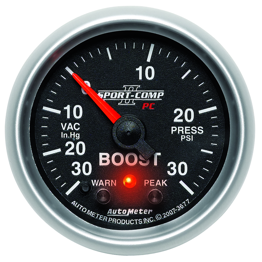 2-1/16" Boost/Vacuum, 30 In Hg/30 Psi, Sport-Comp Ii