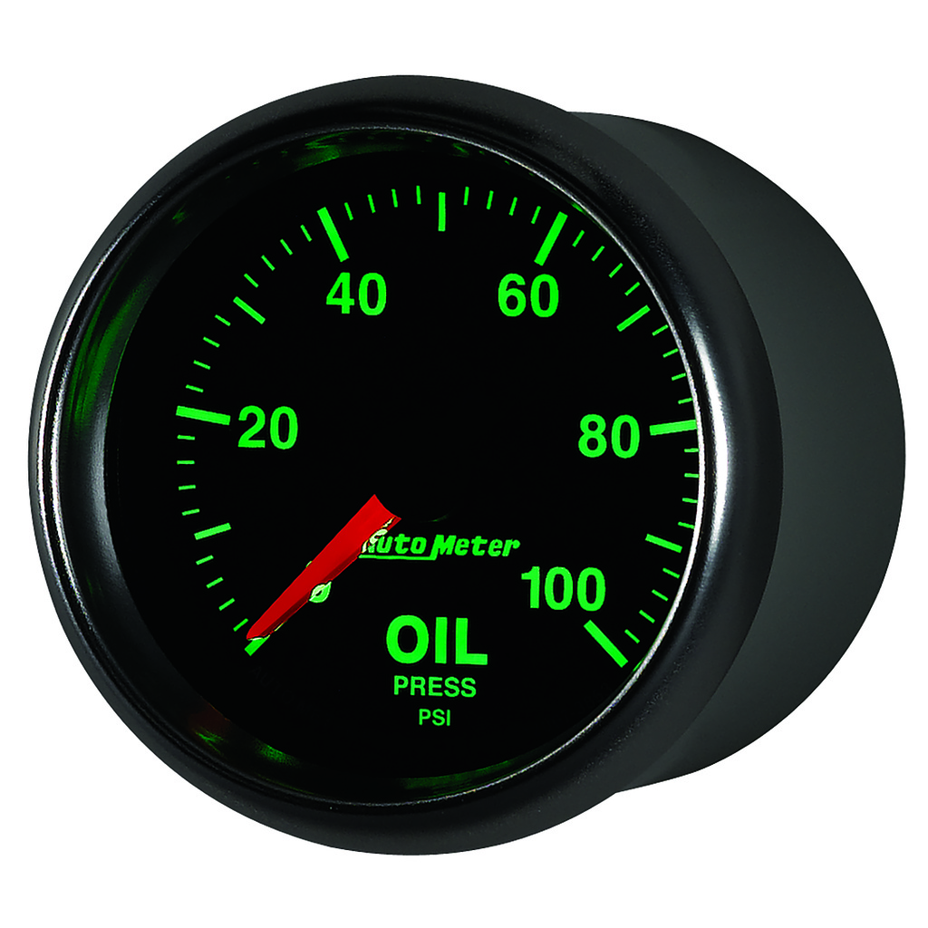 2-1/16" Oil Pressure, 0-100 Psi, Gs