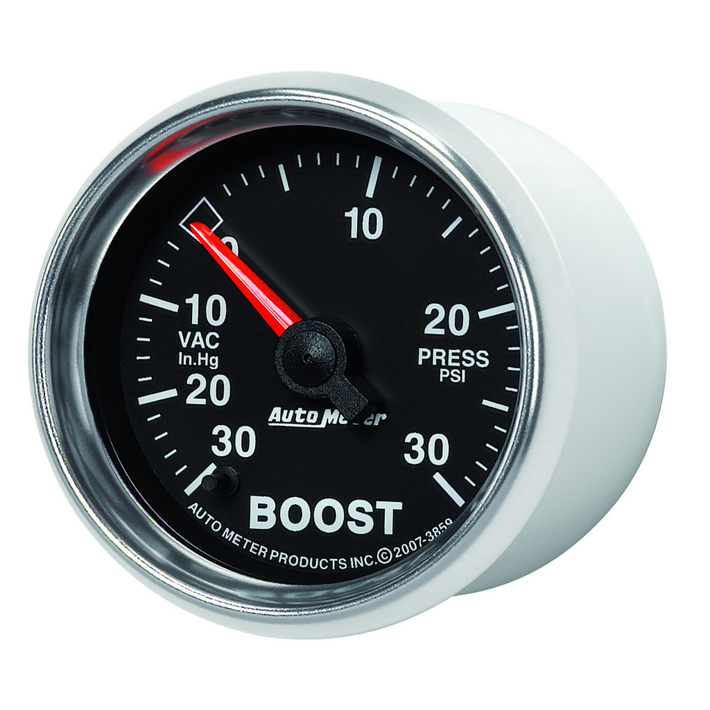 2-1/16" Boost/Vacuum, 30 In Hg/30 Psi, Gs