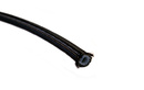 AN3 Nylon og Stålflettet Bremseslange 1/8" sort