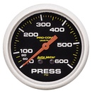 2-5/8" Pressure, 0-600 Psi, Liquid Filled, Pro-Comp