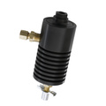 Particle Trap Kit, Exhaust Pressure, Aluminum, Black