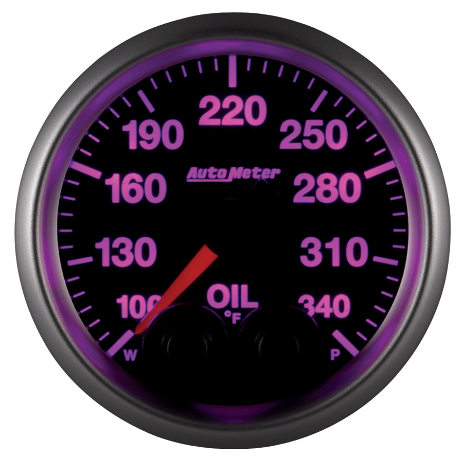 2-1/16" Oil Temperature, 100-340 °F, Elite