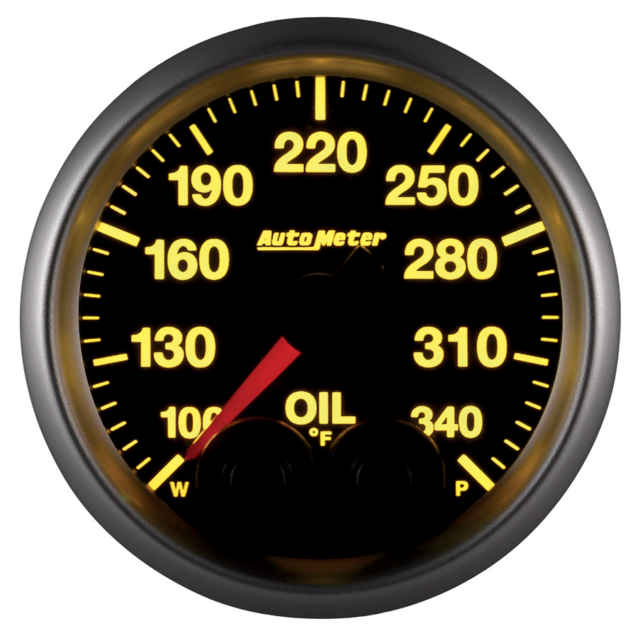 2-1/16" Oil Temperature, 100-340 °F, Elite
