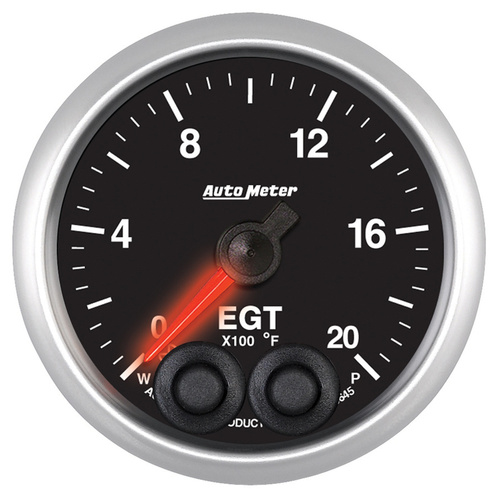 2-1/16" Pyrometer, 0-2000 °F, Elite