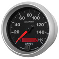 3-3/8" Speedometer, 0-160 Mph, Elite
