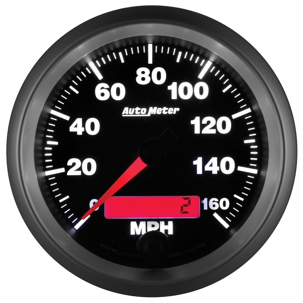 3-3/8" Speedometer, 0-160 Mph, Elite