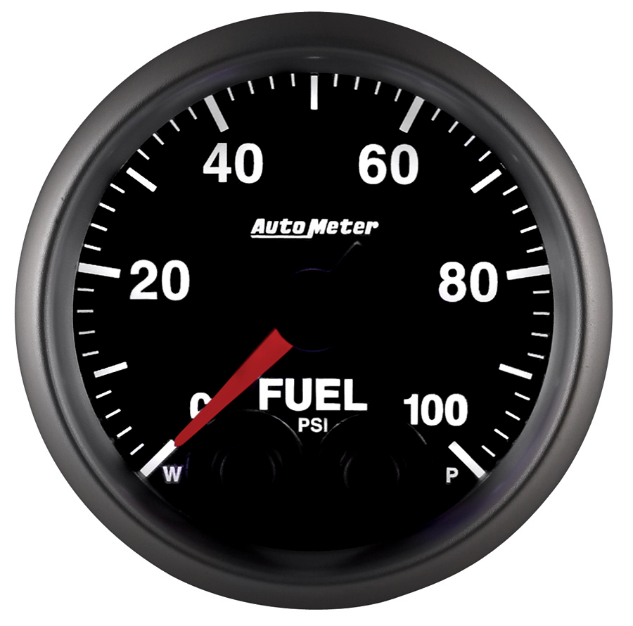 2-1/16" Fuel Pressure, 0-100 Psi, Elite