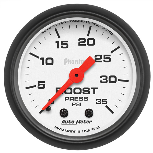 2-1/16" Boost, 0-35 Psi, Phantom