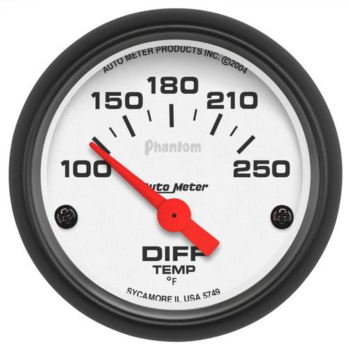 2-1/16" Differential Temperature, 100-250 °F, Phantom