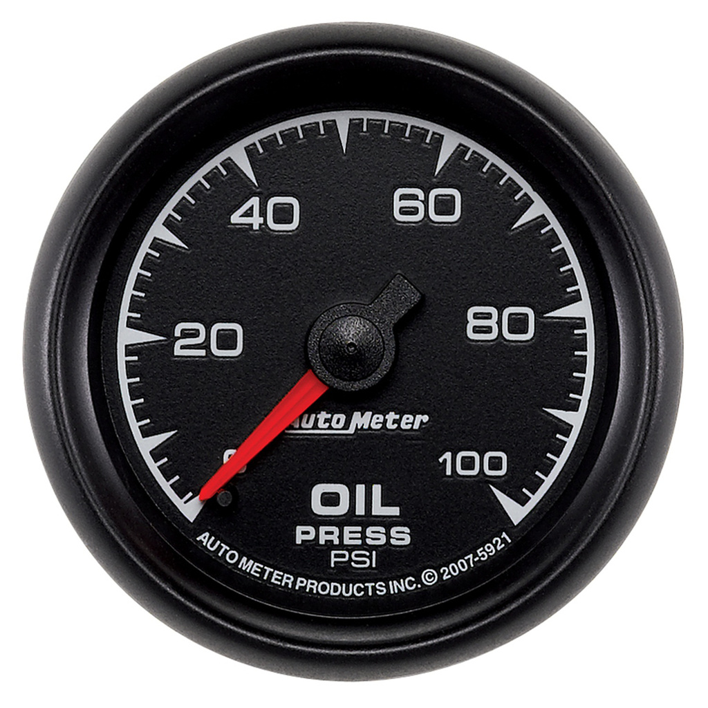 2-1/16" Oil Pressure, 0-100 Psi, Es