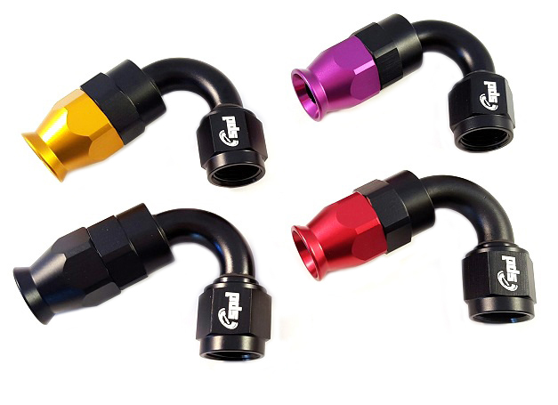 AN6 -120° PTFE Slange fitting