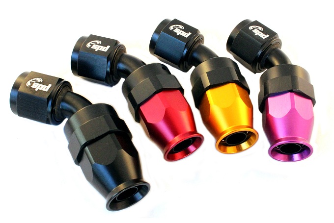 AN6 -45° PTFE Slange fitting