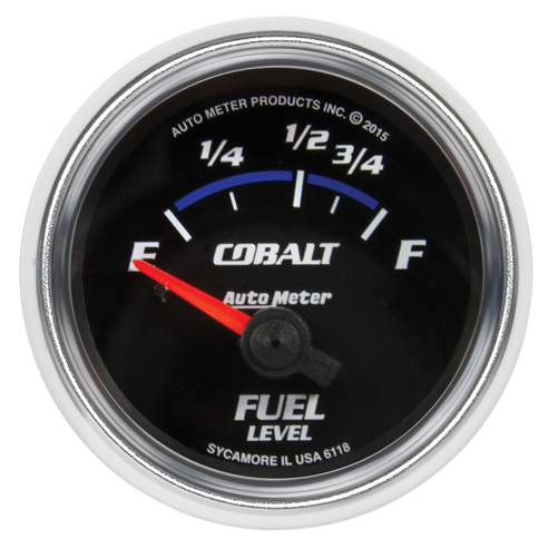 2-1/16" Fuel Level, 16-158 Ω, Cobalt