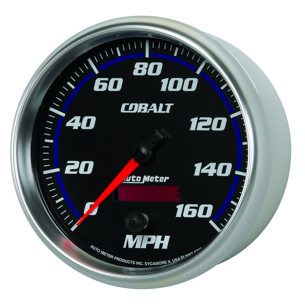 5" Speedometer, 0-160 Mph, Cobalt