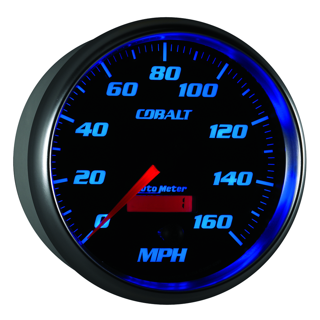 5" Speedometer, 0-160 Mph, Cobalt