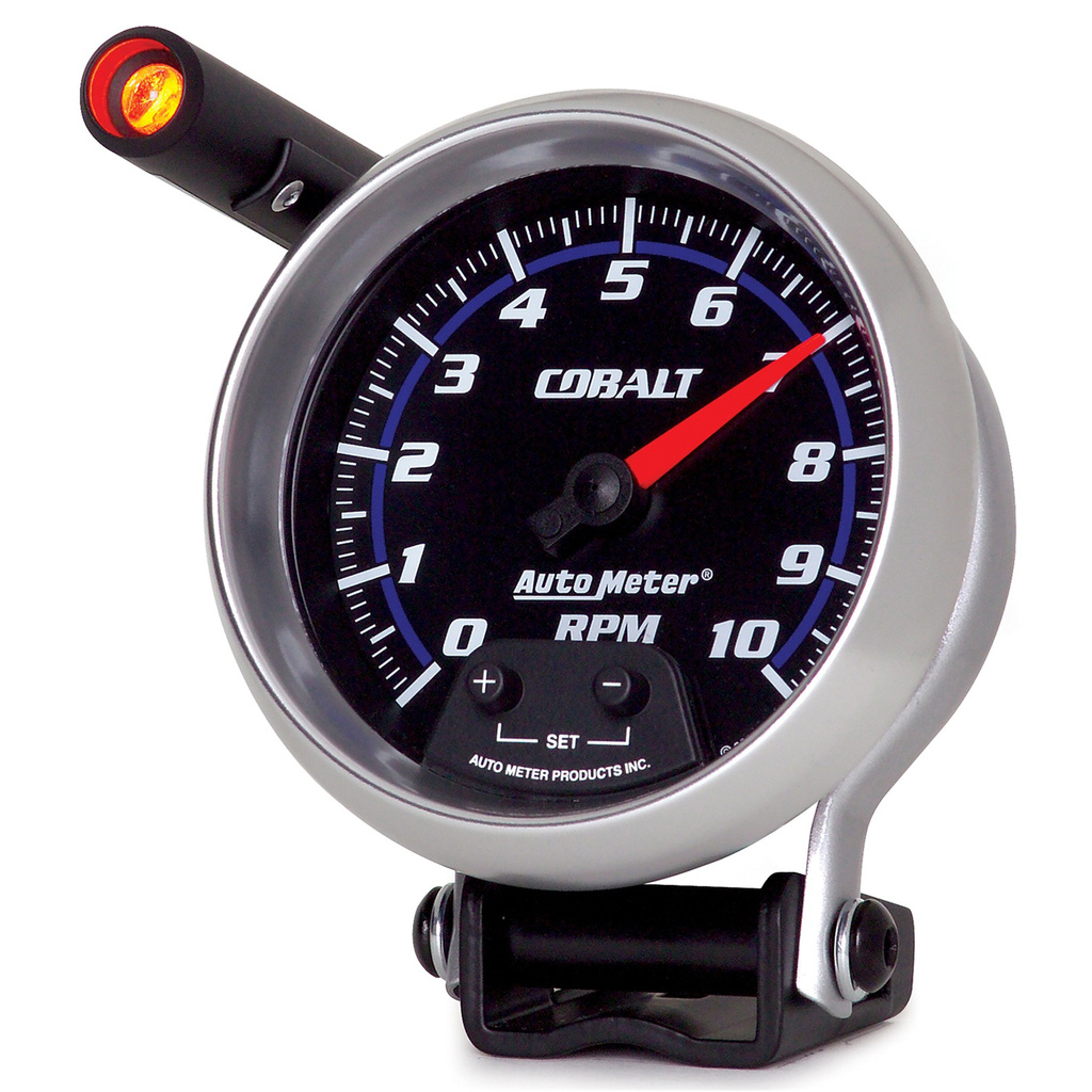 3-3/4" Pedestal Tachometer, 0-10,000 Rpm, Cobalt