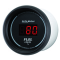 2-1/16" Fuel Level, Programmable 0-280 Ω, Digital Black